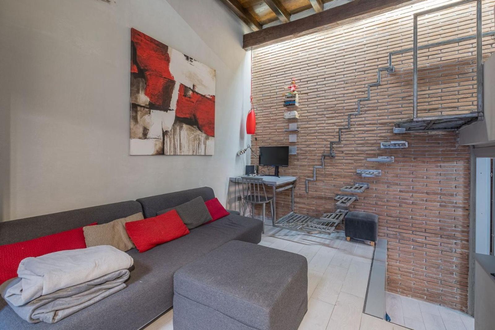 Spagna Square 200Mt - Loft 4Px - Center Rome - Private Access - Piazza Del Popolo Bagian luar foto