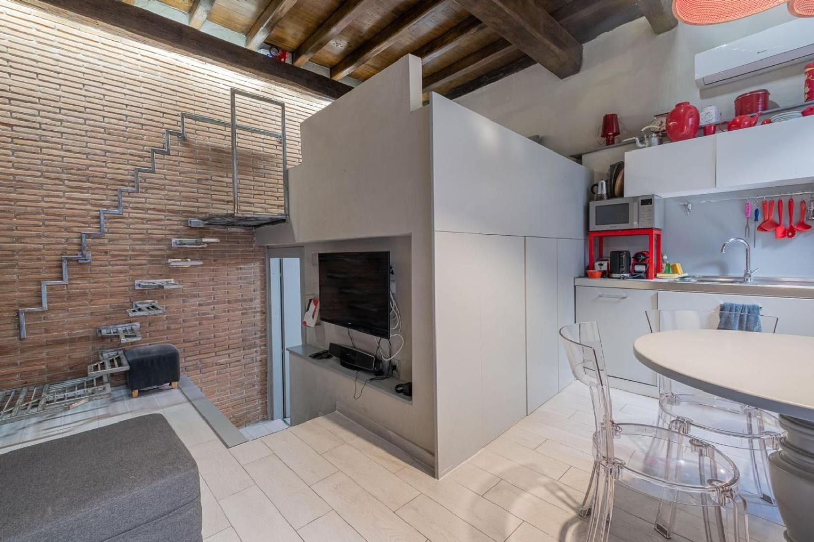 Spagna Square 200Mt - Loft 4Px - Center Rome - Private Access - Piazza Del Popolo Bagian luar foto